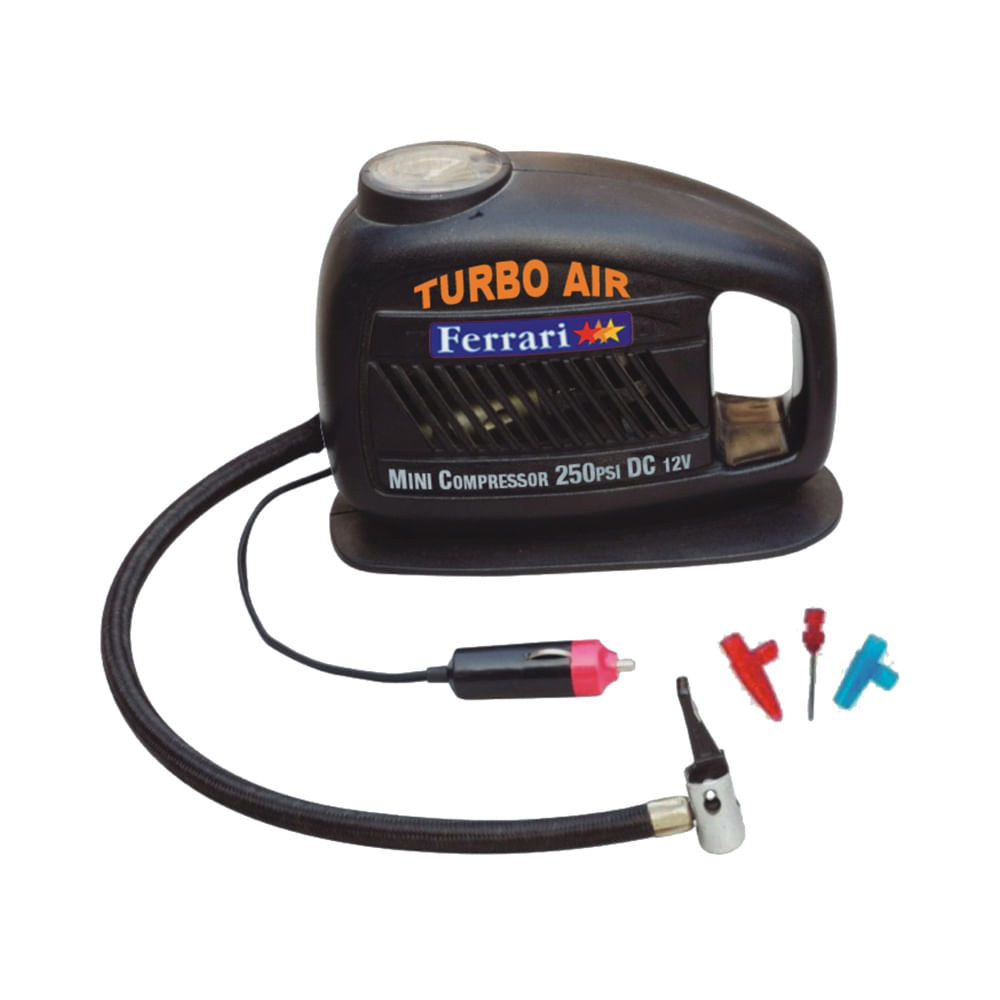 MINI COMPRESSOR AR DIRETO 12V - MCTA-12V (#)