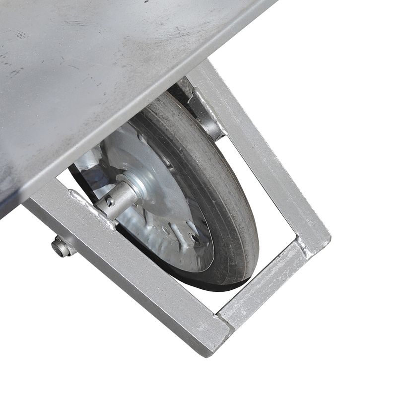 CARRINHO MÃO CHAPA 16/ 60 L - REFORCADO C/RODA MACICA - LPX