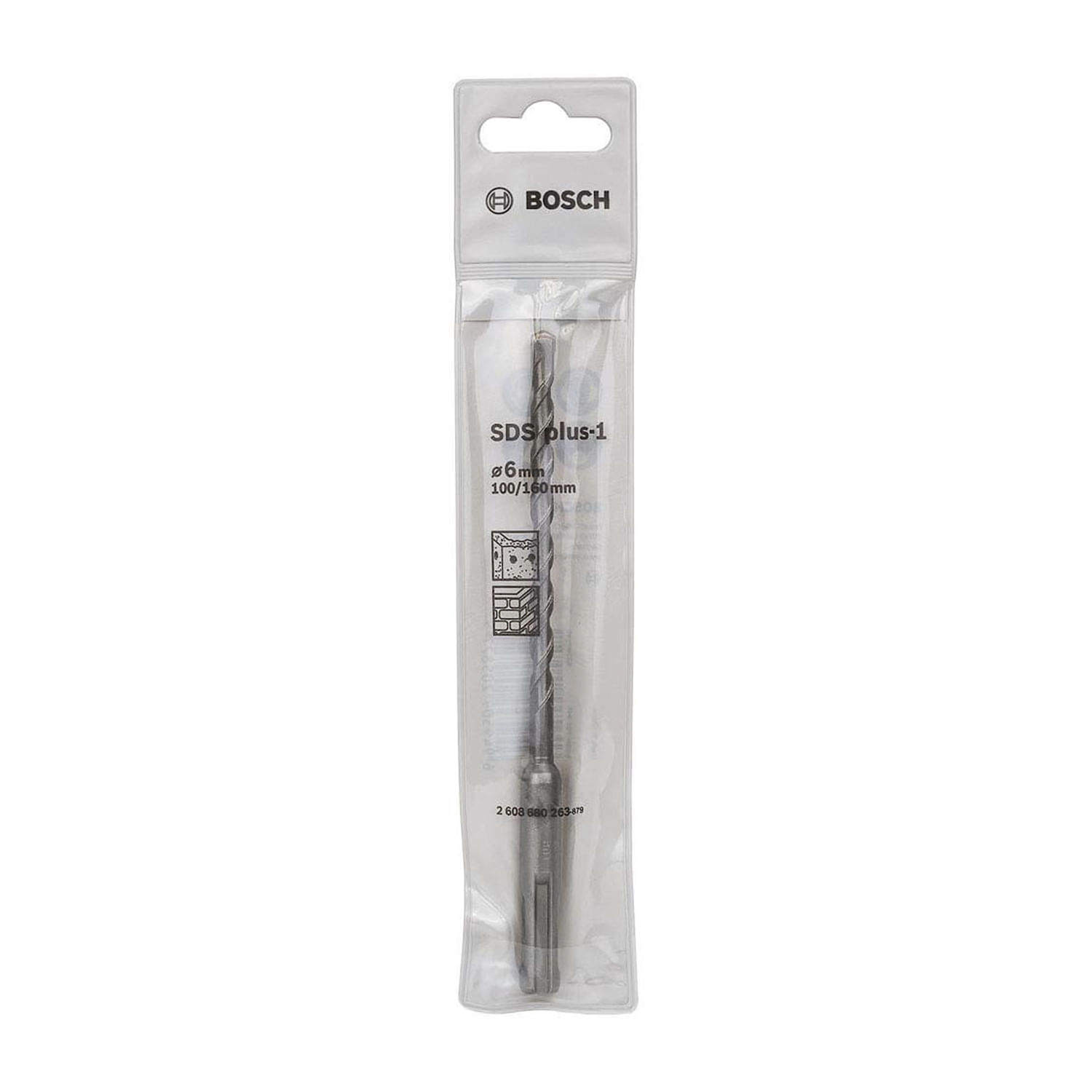 BROCA SDS/PLUS 6 MM T 160 - PLUS 1