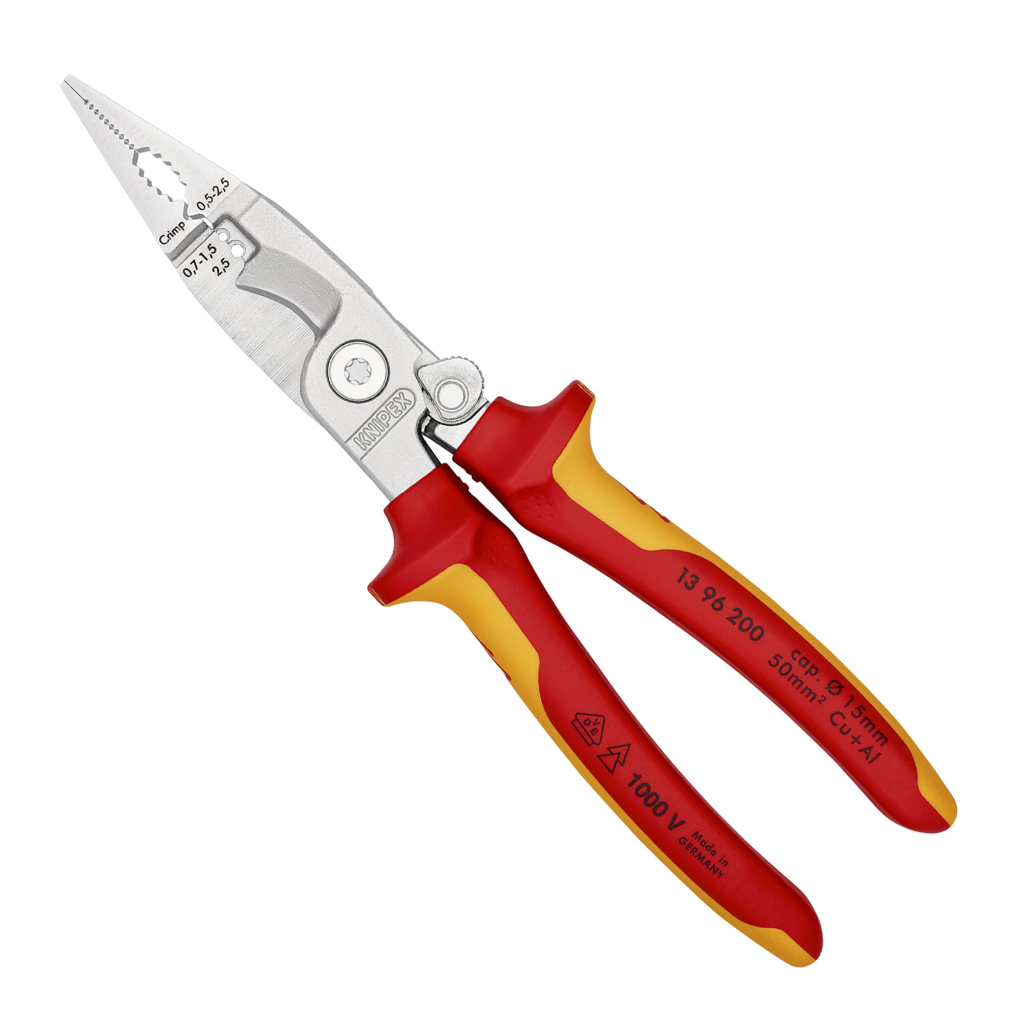 ひめ Alicate Meia Cana Reto Longo 8