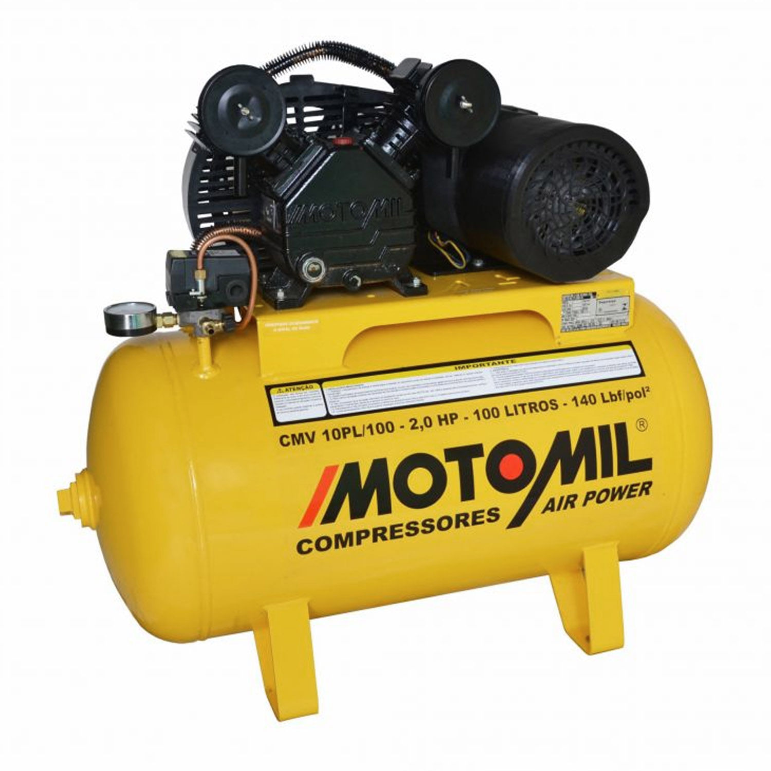 COMPRESSOR 10 - 10/100L B.P. 140LBS - CM