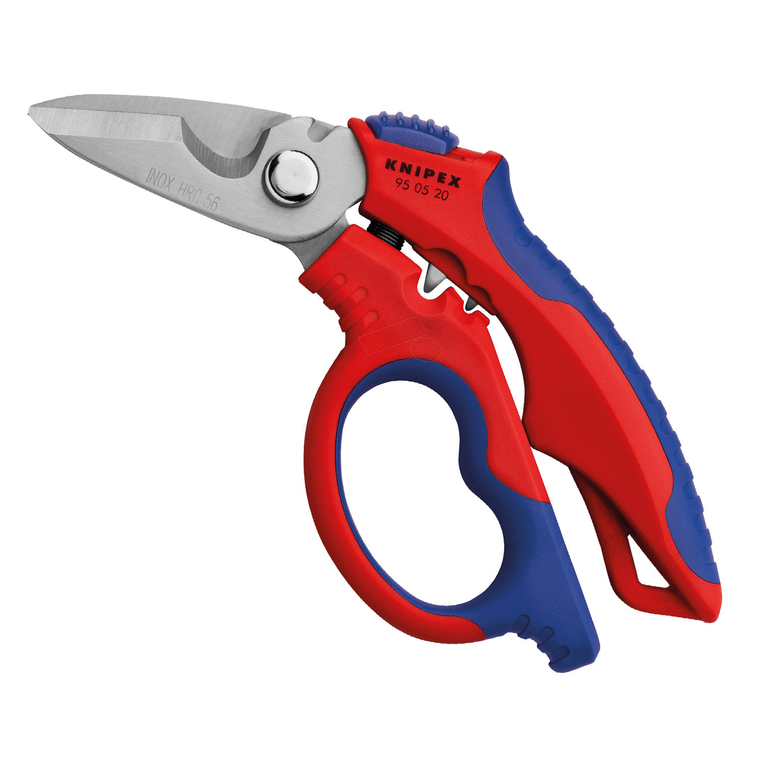 TESOURA DE ELETRICISTA CURVA 160MM - 950520SB C/CRIMPADOR