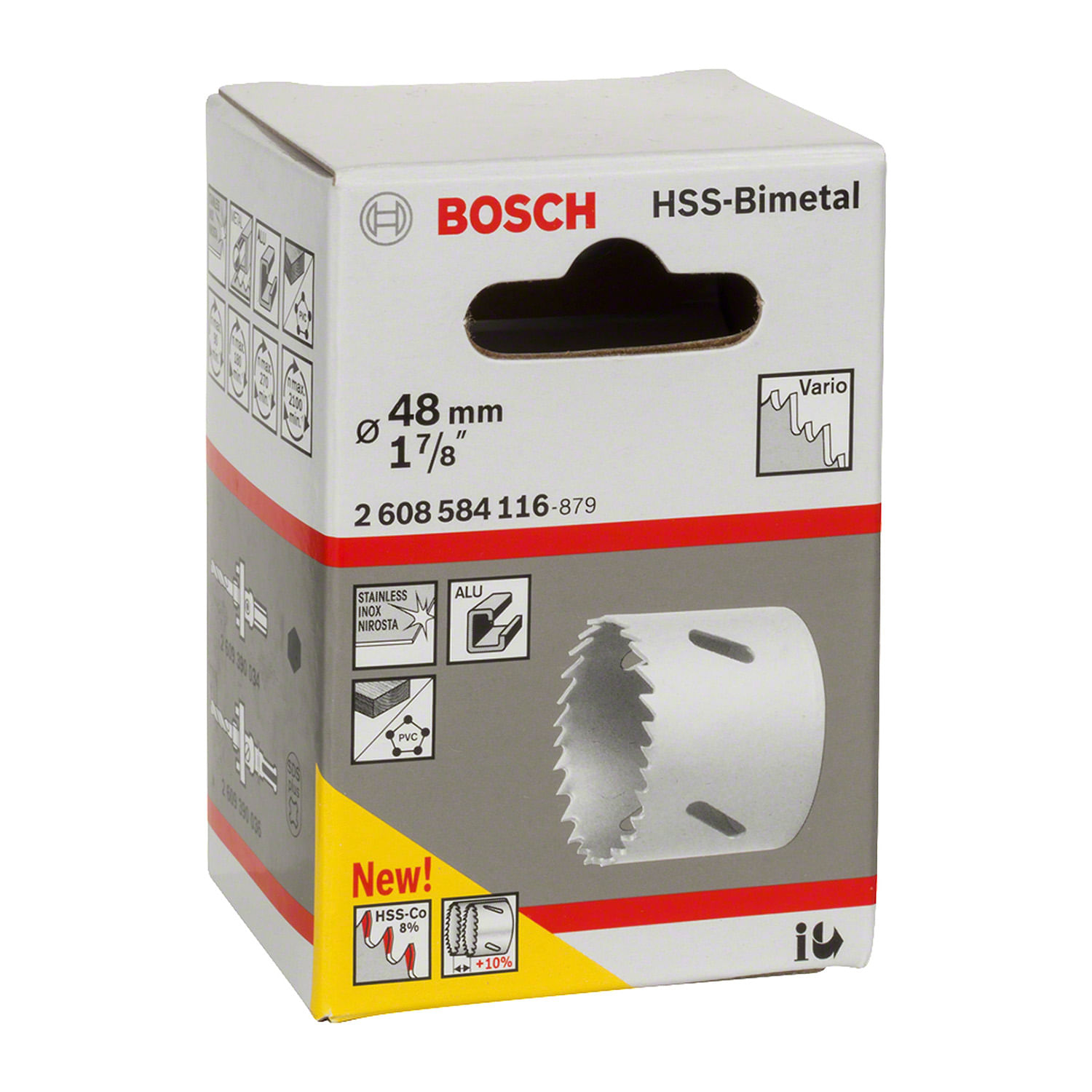 Bolatus Set di fascette stringitubo da 6 a 51 mm, 22 pezzi, in acciaio inox 304 fascette regolabili, 7 misure assortite