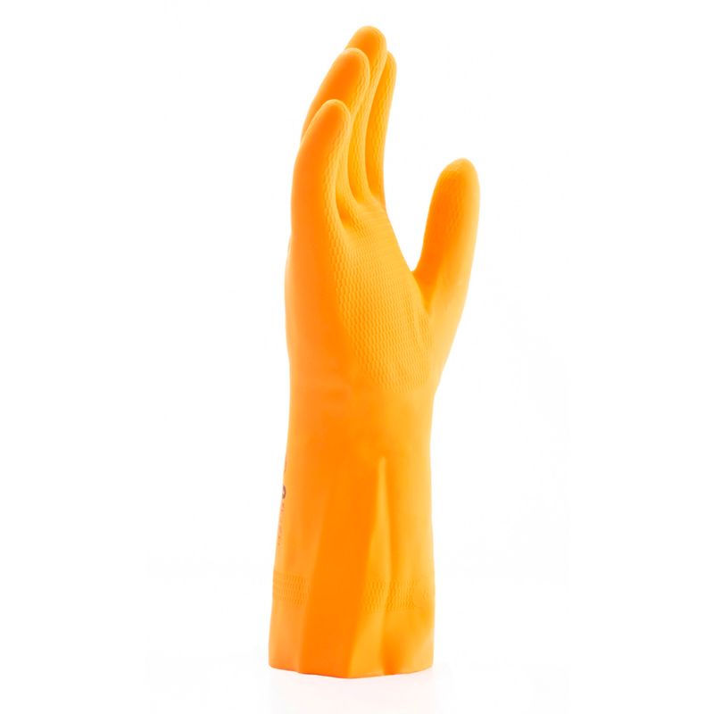LUVA LATEX REFORCADA LARANJA 7/P - C/NEOPRENE CA 16311