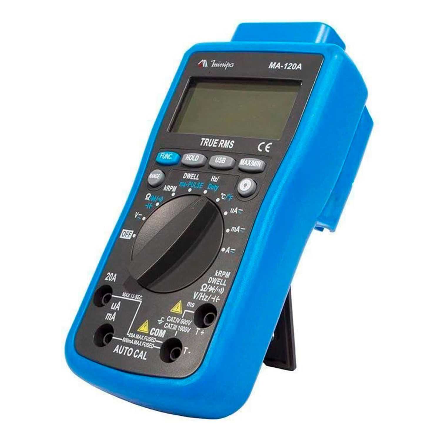 MULTIMETRO DIGITAL MA - 120A AUTOMOTIVO CAT IV 600V