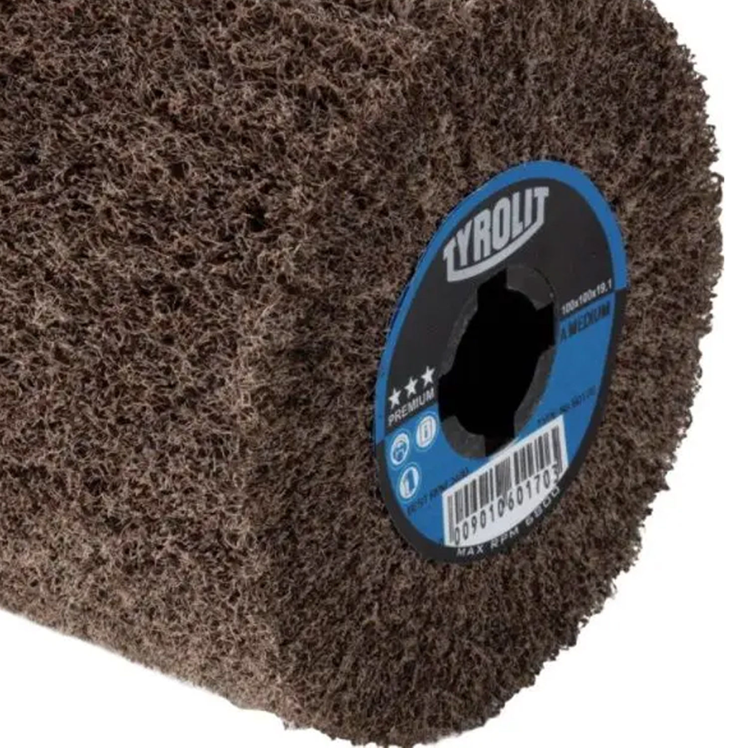 Klingspor NCW 600 S Roue à Lamelles 100x100x19mm Grain K150 - Finition & Ébavurage