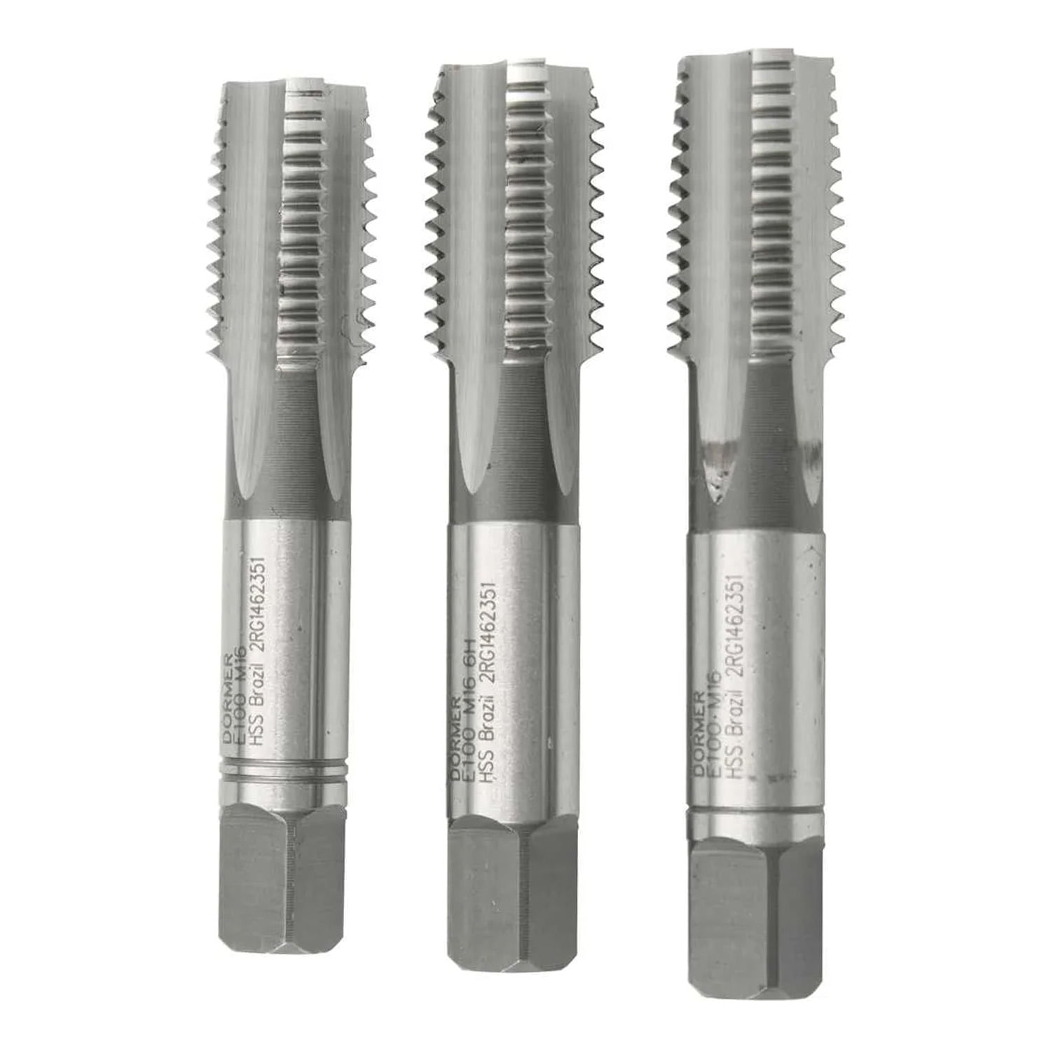 Set Maschi Manuali Völkel DIN 352, HSS-G, Per Filettatura Bsw 5 16 X 18 Per Lavori Di G 443729