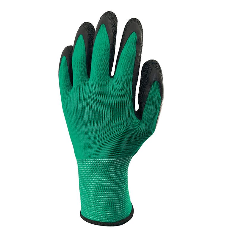 LUVA NITRILICA PRETA 7/P - SUPERTACT LATEX CA 50939
