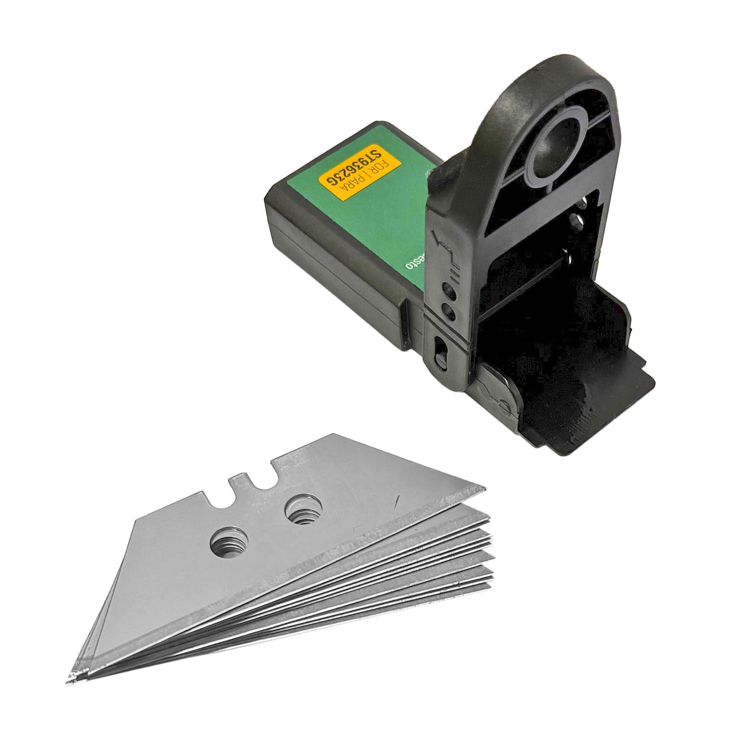 LAMINA P/ESTILETE TRAPEZOIDAL 18MM C/ 10